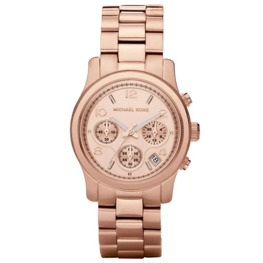 Michael Kors MK5128 Rose Gold-Tone Runway Midsized Watch