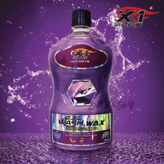 X-1 Plus Gel Wash&amp;Wax แชมพูสูตรเจล ล้างพร้อมเคลือบ ขนาด 1000 มล.