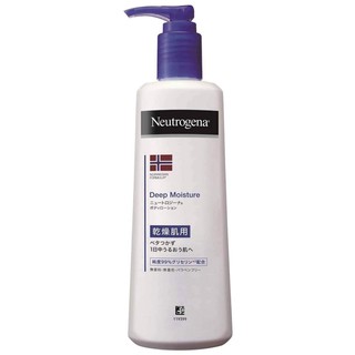 (Pre Order)Neutrogena Norwegian Formula Body Milk For Dry Skin, Unscented 250 ml.ครีมทาผิว