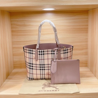 ❤สินค้าใหม่-Burberry-กระเป๋าผู้หญิง/กระเป๋าถือ/100% ของแท้/สินค้าหรูหรา พร้อมส่ง [ส่งฟรี] เทรนด์แฟชั่น บุคลิก...