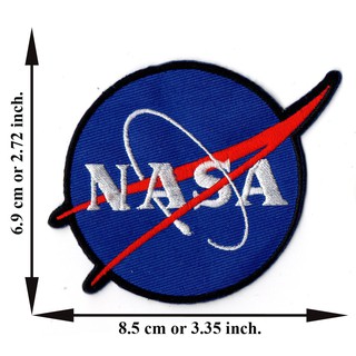 ตัดรีด ตัวรีดติดเสื้อ อาร์มปัก ติดเสื้อปัก ปักเสื้อ DIYลาย NASA8