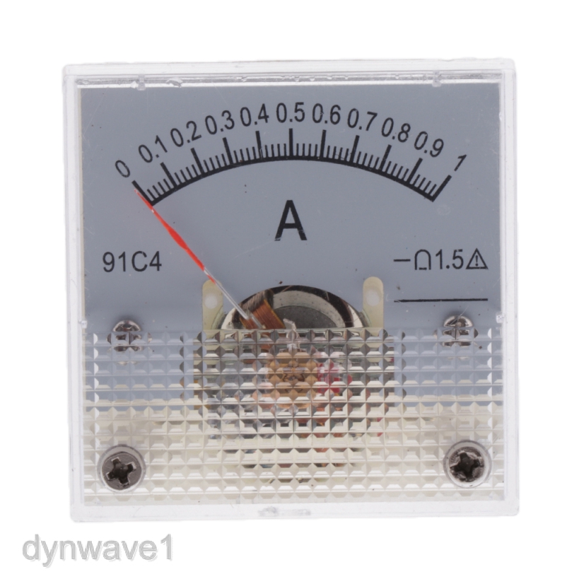 1 ชิ้น 0-1 a/2a/3a/5a/10 a แผงมิเตอร์แอมมิเตอร์อะนาล็อก amp meter dc