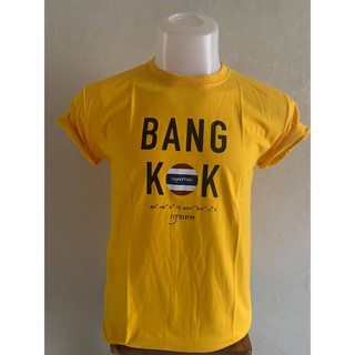 เสื้อยืดผู้ชายSUPERTEESลายBANGKOKกรุงเทพ