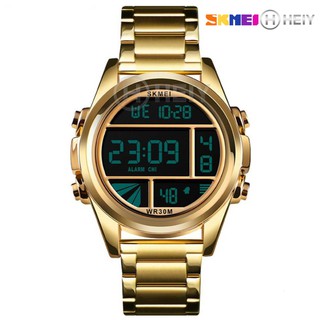 SKMEI 1148 ของแท้ ส่งจากไทย กันน้ำ จับเวลา World Time ตั้งปลุก จับเวลา ไฟ LED สไตล์NIXON รุ่นล่าสุด