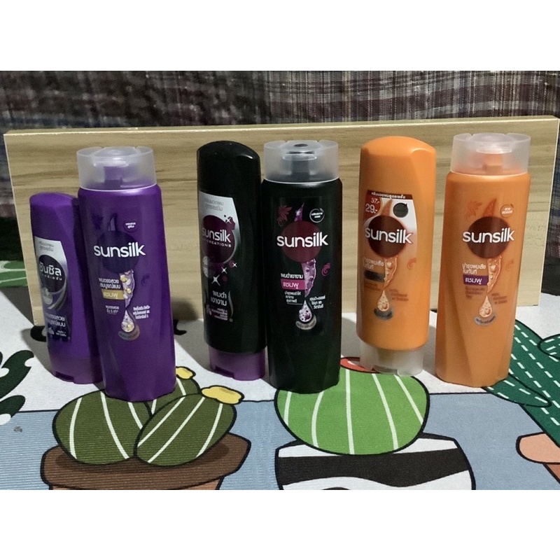 😋👏🏻👏🏻SUNSILK SOFT & SMOOTH SHAMPOO 140 ml.ซันซิล แชมพู 140 มล. (มีให้เลือก 3 สูตร)