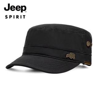 Jeep Spirit หมวกเบสบอลกีฬาหมวกกันแดดสําหรับผู้ชายผู้หญิง H5040