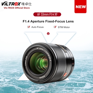 Viltrox เลนส์กล้อง โฟกัสอัตโนมัติ ขนาด 33 มม. f1.4 stm สำหรับ fuji x-mount แบบไม่มีกระจก X-T3 X-H1 x20 X-T30 X-T20 X-T100