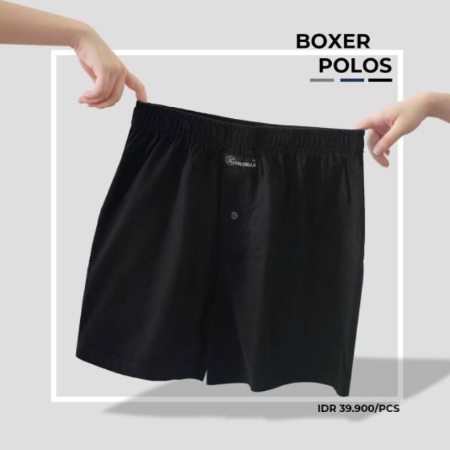 KATUN BUY 3 @RP35,000 | PLAIN BOXER SHORTS ผ้าฝ้ายผ้าฝ้ายสี CASUAL HOME