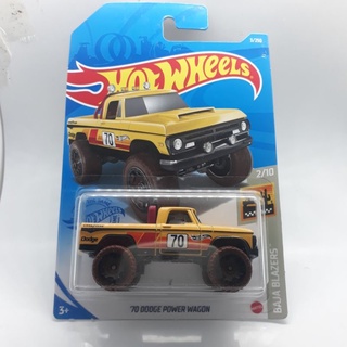 รถเหล็ก Hotwheels 70 DODGE POWER WAGON (ib23)