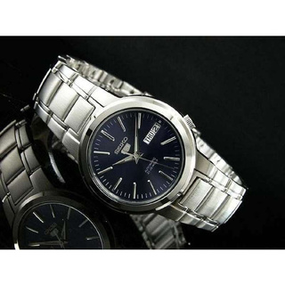 SEIKO 5 Automaticรุ่น SNKA05K1 นาฬิกาผู้ชายสายแสตนเลส สีเงิน หน้าปัดสีน้ำเงินประกันศูนย์ Seiko 1 ปีเต็ม