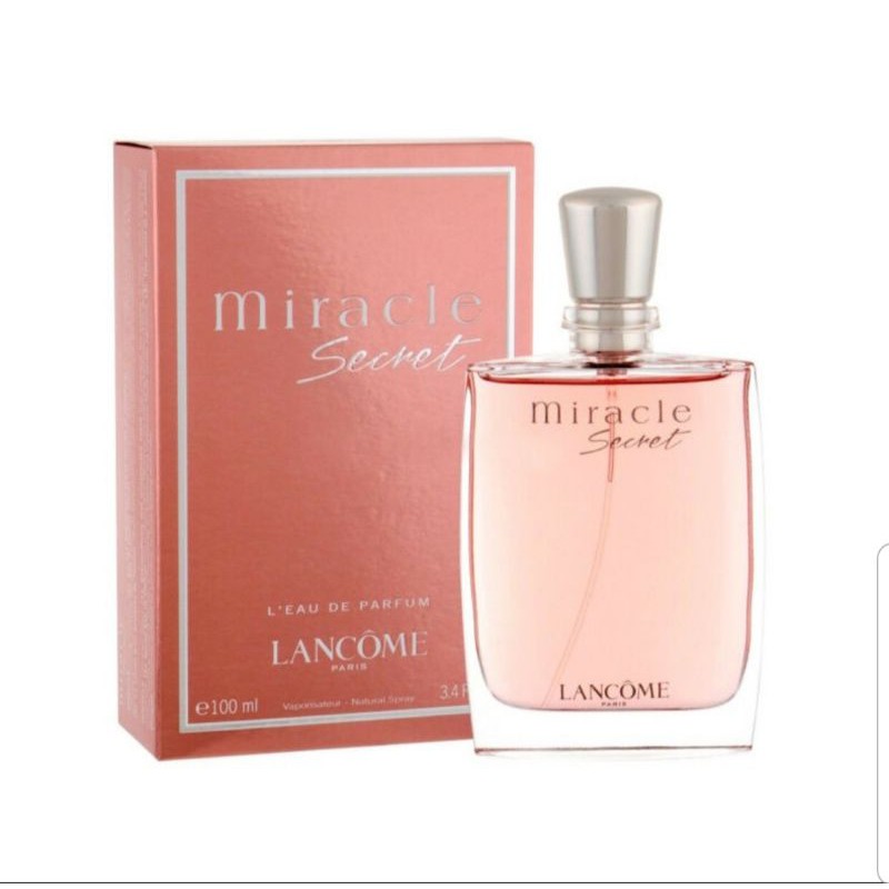 Lancome Miracle Secret L'Eau de Parfum 100 ml น้ำหอมผู้หญิง ของแท้ 100%