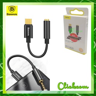 Baseus adapter Type-C to 3.5MM L54 ใช้เชื่อมต่อโทรศัพท์ Adapter Type C เป็นแจ็ค 3.5 m