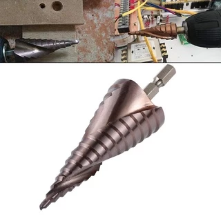 🔥M35 HSS Co Step Drill Bit Cobalt Cone Drill Bits 4-32Mm Wood Stainless Steel Metal Hole Saw Tool Set Hex