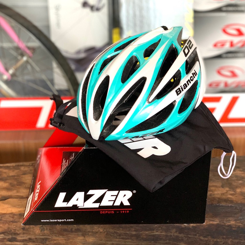 Lazer bianchi hot sale helmet