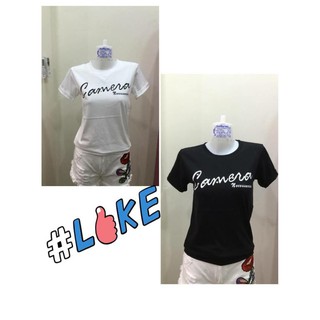 เสื้อยืดงานสกีน แต่งหมุด (โค้ดช้อปฟรี 130 บาท)