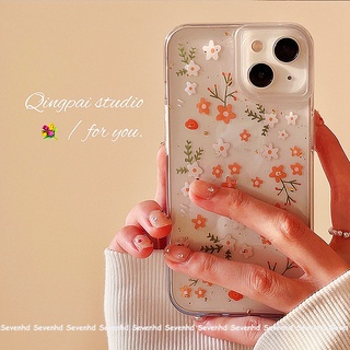 เคสโทรศัพท์มือถือ ลายดอกไม้ ขนาดเล็ก คุณภาพสูง สําหรับ iPhone 13 12 11 Pro Max SE2020 X XR Xs Max 7 8 6 6s Plus