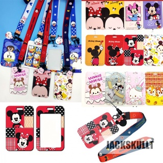 พร้อมส่ง ที่ใส่บัตรลายการ์ตูน พร้อมตัวโยโย่และ สายคล้องคอ หรือ พวงกุญแจ ลาย Disney Card Holder สายคล้องบัตรพนักงาน ที่ใส่บัตรพนักงาน บัตรพนักงาน บัตรนักเรียน ซองใส่บัตรพนักงาน