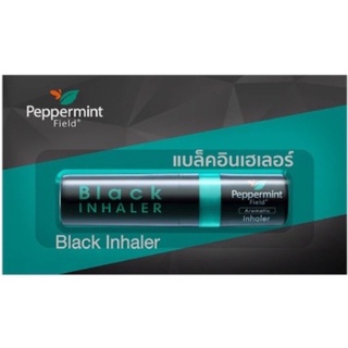 Peppermint Field Black Inhaler ยาดม เป๊ปเปอร์มิ้นท์ ฟิลด์ แบล็คอินเฮเลอร์1 หลอด