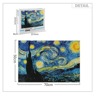 doti ตัวต่อจิ๊กซอว์ 1000 ชิ้น ของเล่นการศึกษา สำหรับเด็กและผู้ใหญ่ Jigsaw puzzles