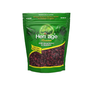 เฮอริเทจ แครนเบอรี่ ซอร์พ&มอยท์ 500 ก. Heritage Dried Cranberry Soft & Moist 500 g.