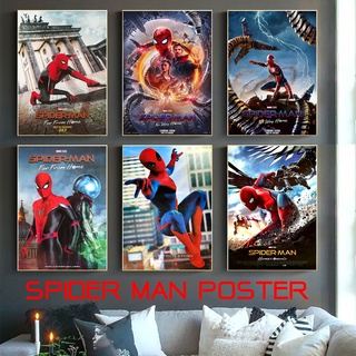 โปสเตอร์ หนัง Movie Spider Man (6แบบ) สไปเดอร์แมน ไอ้แมงมุม รูปภาพ โปสเตอร์ติดผนัง ภาพติดผนัง poster