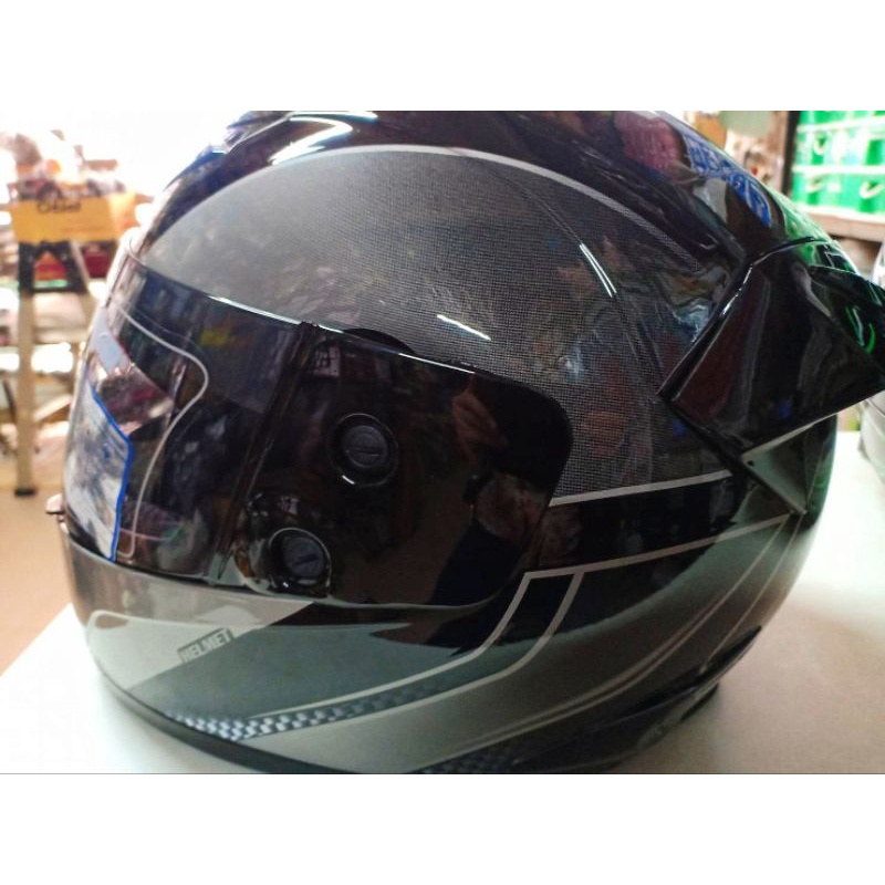 หมวกเต็มใบ Space Crown รุ่น Fighter