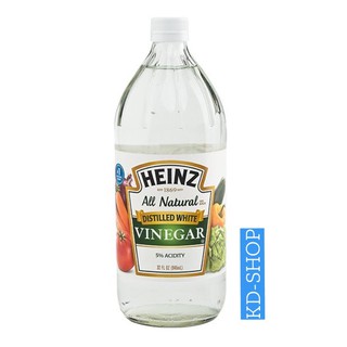 ไฮนซ์ น้ำส้มสายชูกลั่น Heinz All Natural Distilled White Vinegar ขนาด 946 มล. ขนาดใหญ่ สินค้าใหม่ สุดคุ้ม พร้อมส่ง