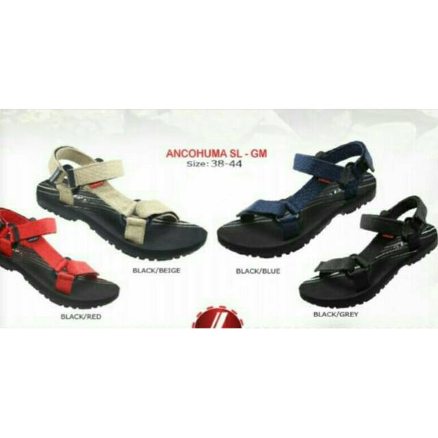 รองเท้าแตะภูเขาผู้ชาย Loxley Black/Black