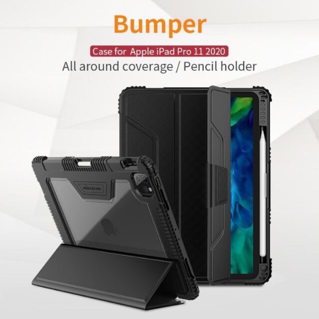 เคสกันกระแทก Nillkin Bumper Leather Case For ipad Matepad pro10.8/iPadPro11(2020)​/iPad10.2(Gen7.gen