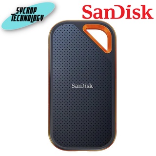 SANDISK 4 TB PORTABLE SSD (เอสเอสดีพกพา) EXTREME PORTABLE SSD V2 (SDSSDE61-4T00-G25)