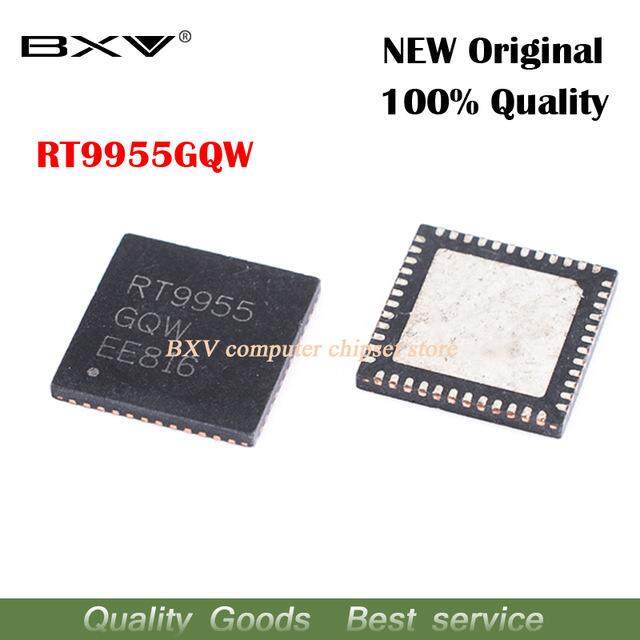 LCD 2 ชิ้น RT9955GQW RT9955 คอนโทรลเลอร์แล็ปท็อปชิปใหม่ tta