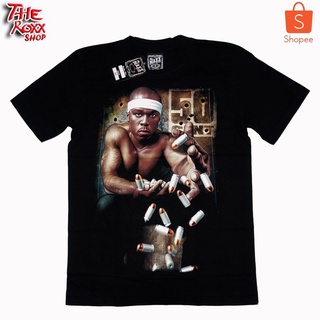 เสื้อยืดคอกลมเสื้อวง  50 Cent - 2 เสื้อวงดนตรี เสื้อวงร็อค เสื้อนักร้องS-4XL