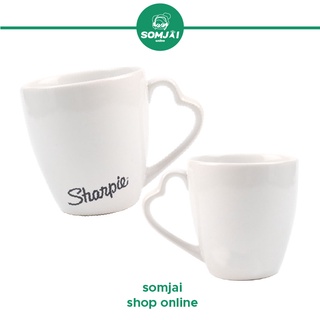  สินค้าของแถม ทางร้านของดจำหน่าย  Somjai Sharpie Mug Ceramic