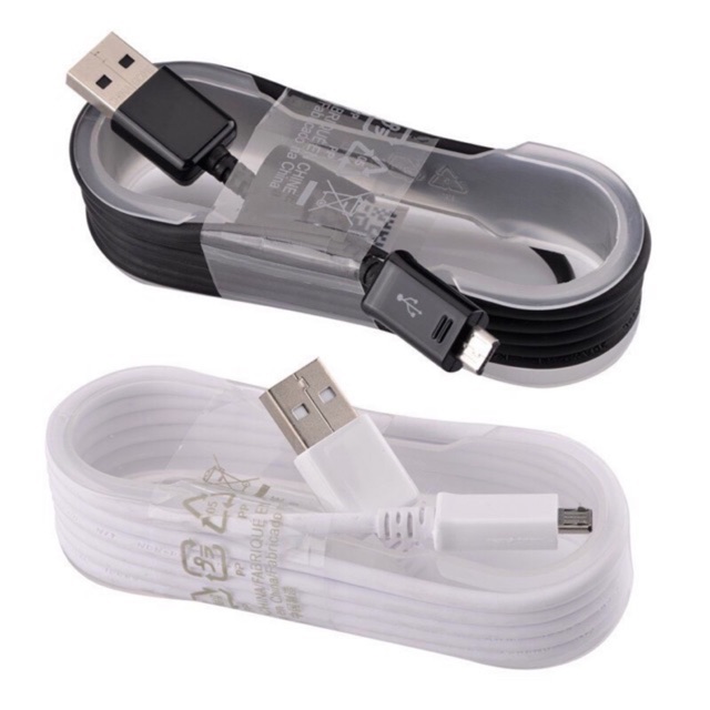 Pak สายชาร์จSamsung Mirco USB Fast Charge ชาร์จเร็ว สำหรับ J7 J7Prime J6 J8 J4+ J6+ Note2 S5 S6 S7 สายยาว 1.5 เมตร