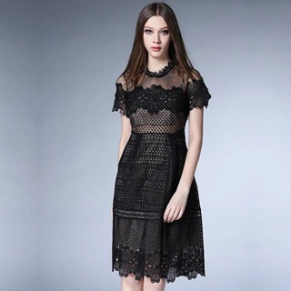 Felicia Embroidered Midi Dress