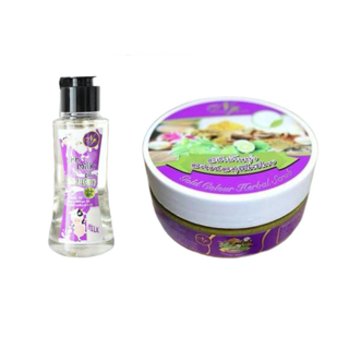 สปาบ้านทุ่ง / นม แตก Ohh milk oil สปางามพริ้ง สครับสมุนไพรไทย Ngam Pring Herbal Scrub ของแท้ 100%