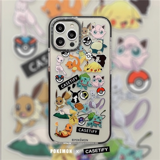 【Pokémon Casetify】เคสโทรศัพท์ พิมพ์ลาย สำหรับ iPhone 13 Pro Max 12 11 Pro Max XR X XS MAX 7/8 Plus SE2020 12 Mini