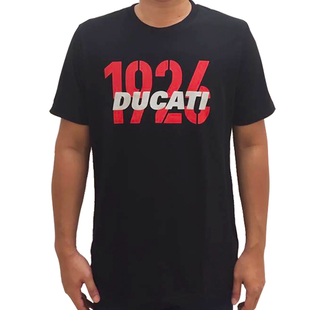 DUCATI T-Shirt เสื้อยืดดูคาติ DCT52 012 สีดำ