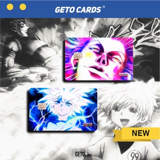 สติกเกอร์โฮโลแกรมพิเศษ ลายการ์ตูนอนิเมะ Hunter X Hunter สําหรับติดตกแต่งการ์ด | Getocard GETO CARDS