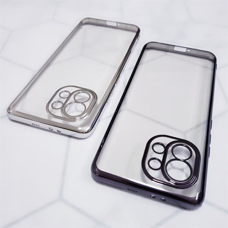 เคสโทรศัพท์มือถือ TPU แบบนิ่ม สีโปร่งใส สําหรับ Xiaomi Mi 11 11T Lite Pro Xiaomi11Lite Mi11 5G