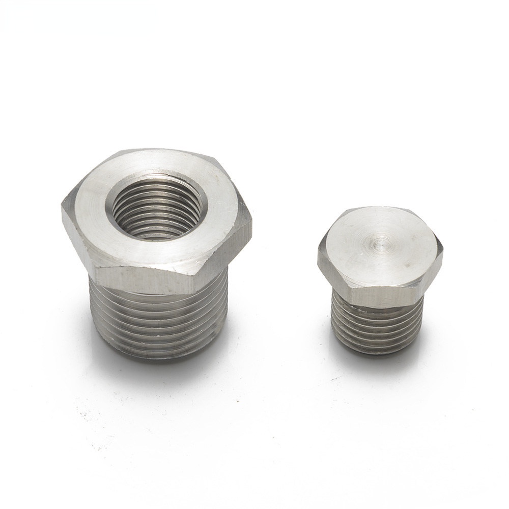 สแตนเลส O2 Bung & ปลั๊กลดอะแดปเตอร์ M18 x 1.5 ถึง M12 x 1.25 ด้ายสําหรับ Nissan Silvia S13 S14 SR20D