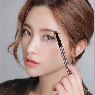 Lameila ดินสอเขียนคิ้ว กันน้ำ ดินสอเขียนคิ้วแบบหมุน 2 in 1 มีแปรงปัดคิ้วในตัว มี 4 สีให้เลือก832#