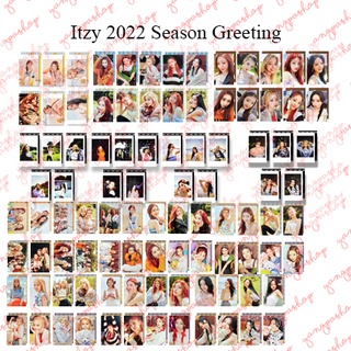 [พร้อมส่ง] Itzy 2022 SEASON ISJI GREETINGS พัดลมโฟโต้การ์ด SG YANGPASHOP RYUJIN Moslem YUNA