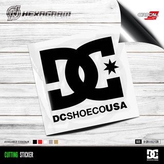 สติกเกอร์ตัด DC SHOECUSA | สติกเกอร์โลโก้รองเท้า Dc USA