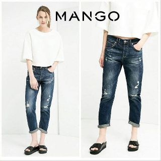 MNG : Mid-Rise BoyFriend Jeans