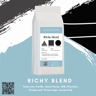 เมล็ดกาแฟคั่ว Richy Blend [ Thai Colombia Guatemala ]