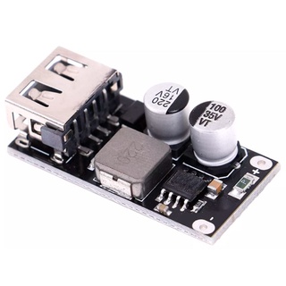 QC 3.0 2.0 usb fast quick charging module DIY charge board phone charger บอร์ดชาร์จไฟมือถือ DC Buck Module 6V-32V