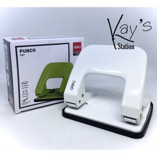 DELI เครื่องเจาะรูกระดาษ รุ่น PUNCH 0137 (ราคา / อัน)