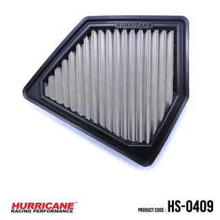 HURRICANE กรองอากาศสแตนเลสสตีล เฮอร์ริเคน รุ่น HS-0409 Honda	CR-V