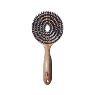 ใส่โค้ดลด 100฿ ❤️ หวี 🧏‍♀️ Yao Hair Brush ของแท้‼️ แปรงหวีผม หวีขนหมูป่า หวี Yao moving